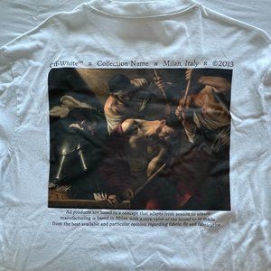 Off-White Caravaggio Painting short-sleeve T-shirt Size Large